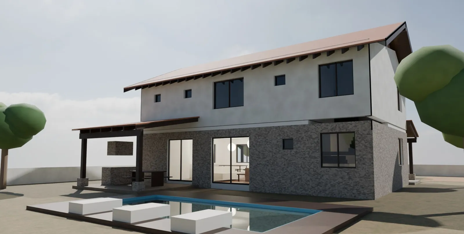Casa de campo C | Proyecto de diseño · Da Vinci Construction