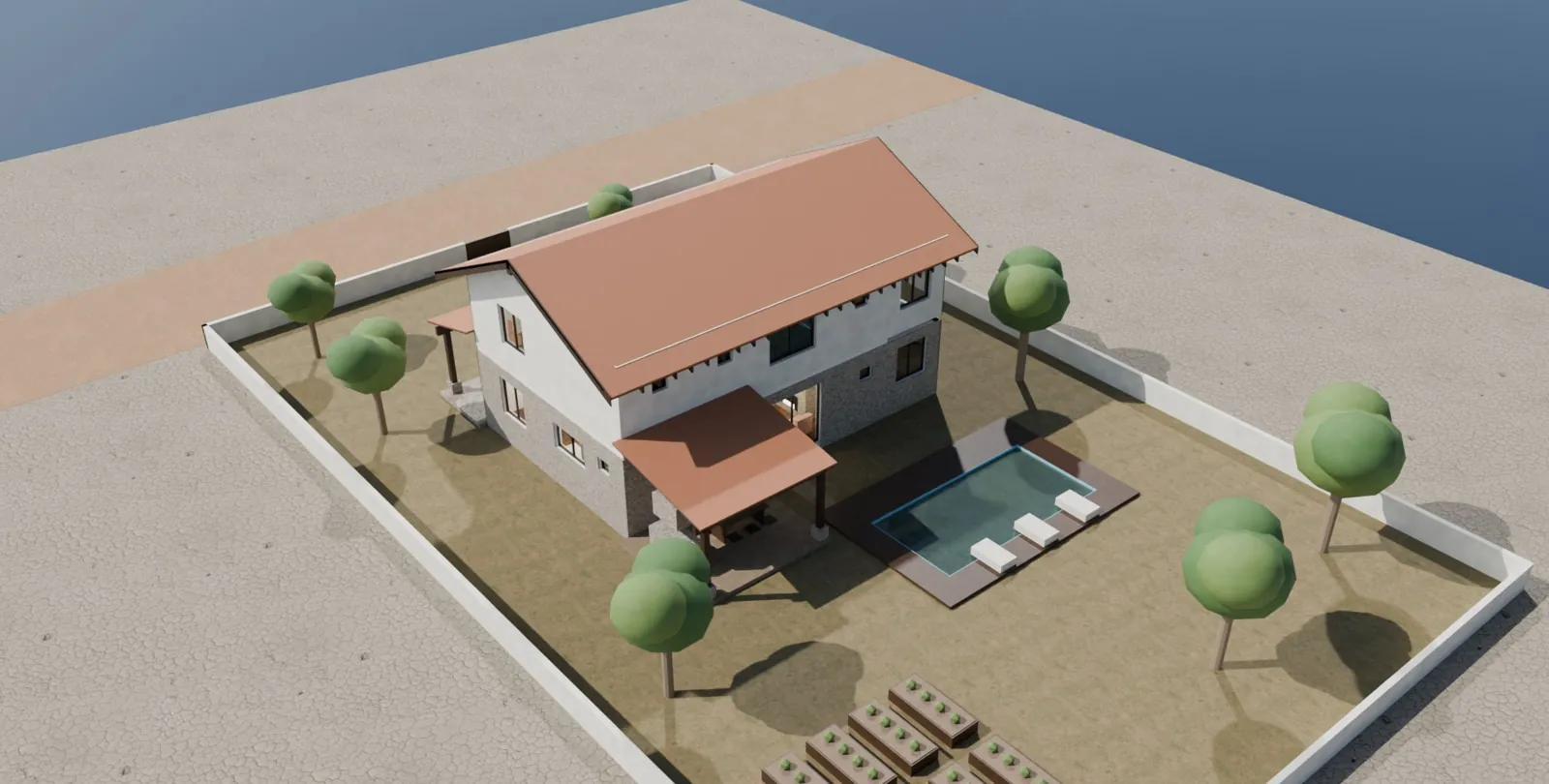 Casa de campo C | Proyecto de diseño · Da Vinci Construction