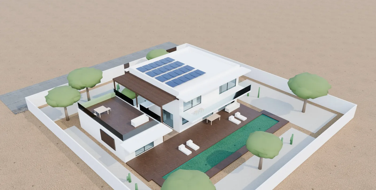 Casa de campo D | Proyecto de diseño · Da Vinci Construction