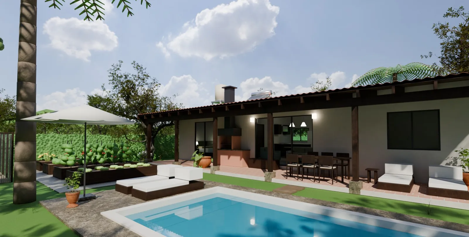 Casa de campo H | Proyecto de diseño · Da Vinci Construction