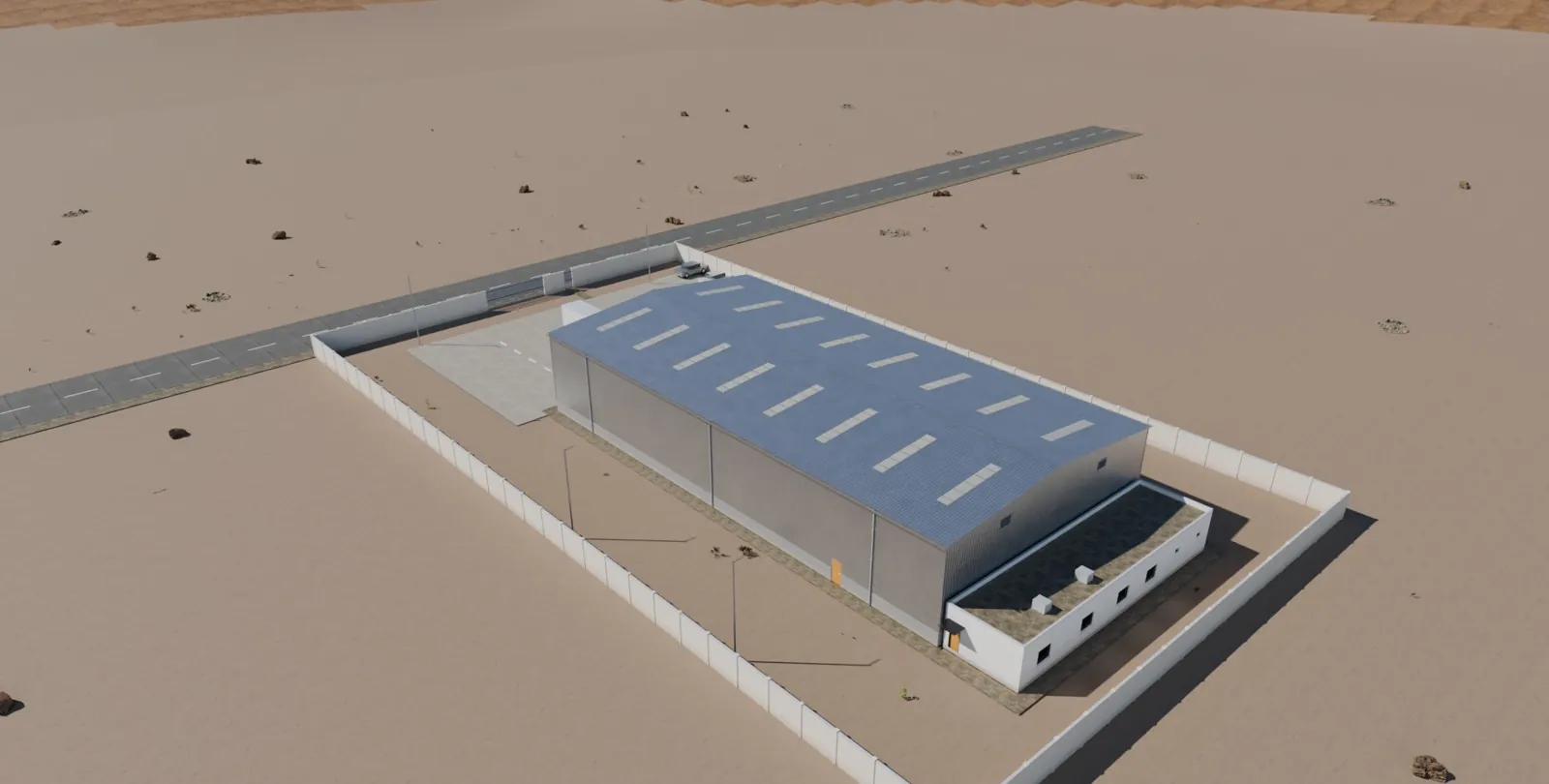 Nave industrial de acero | Proyecto de diseño · Da Vinci Construction